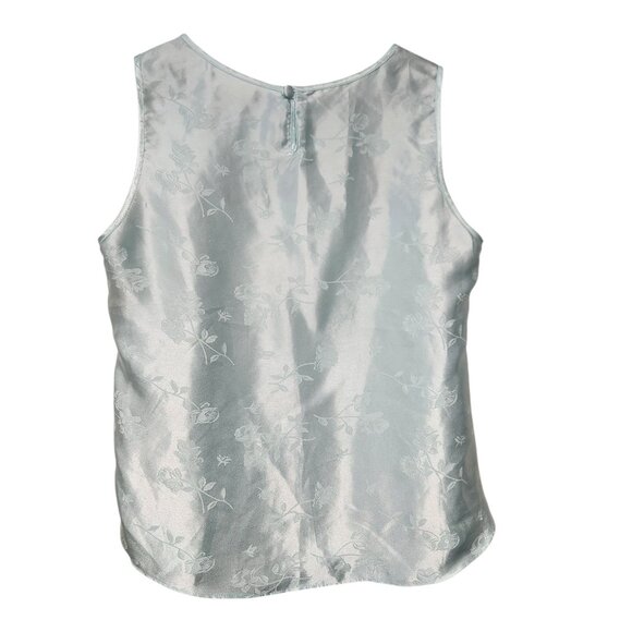 Inner Most XS/S Pajama Set Green Cami Tank And Pants Embroidered NO TAGS READ - Picture 4 of 6